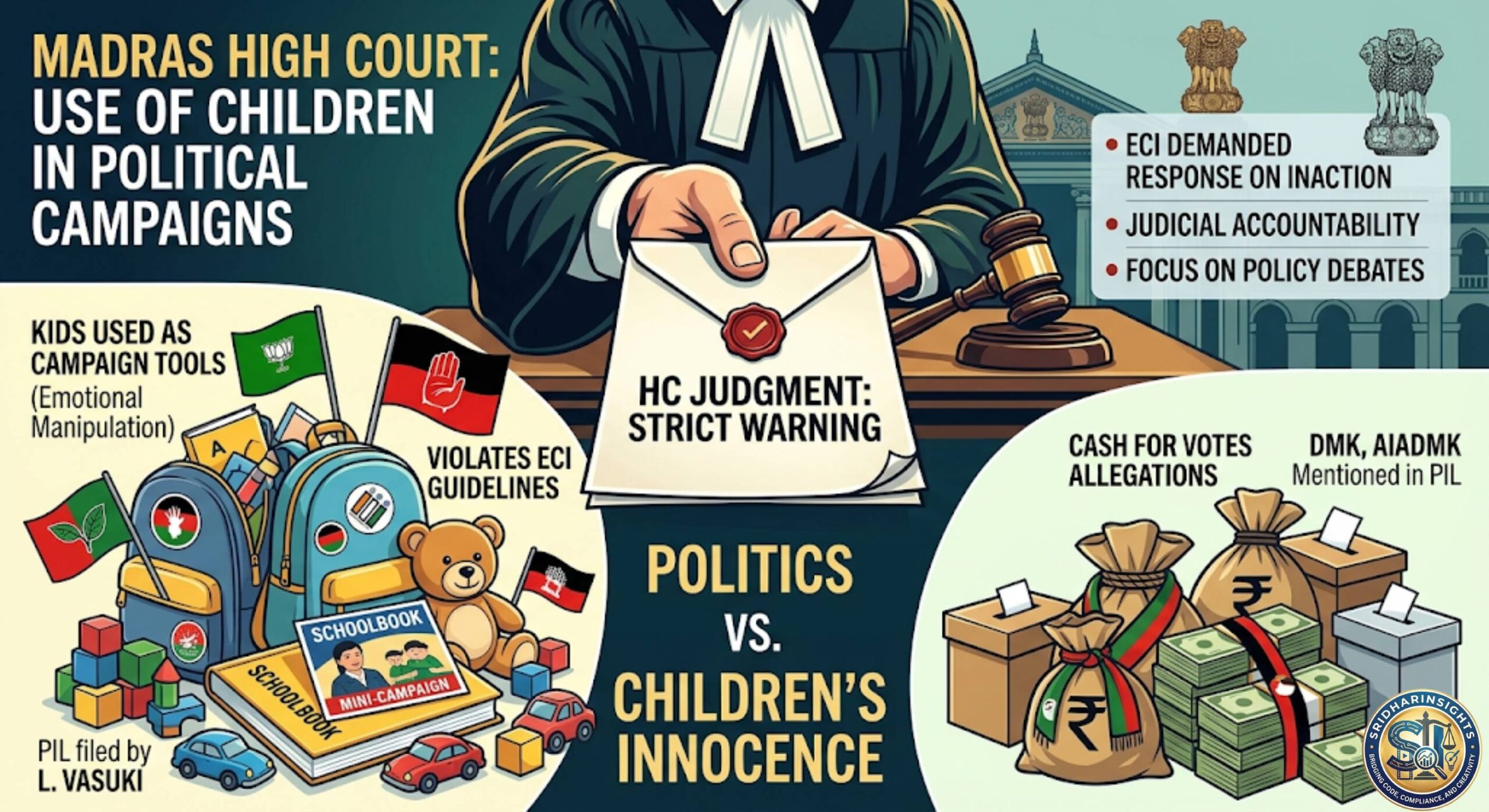 HC Slams Use of Kids in Poll Campaigns
