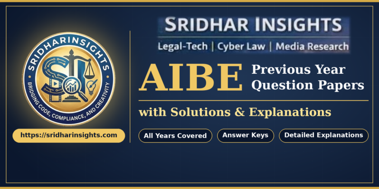 AIBE Previous year Question papers
