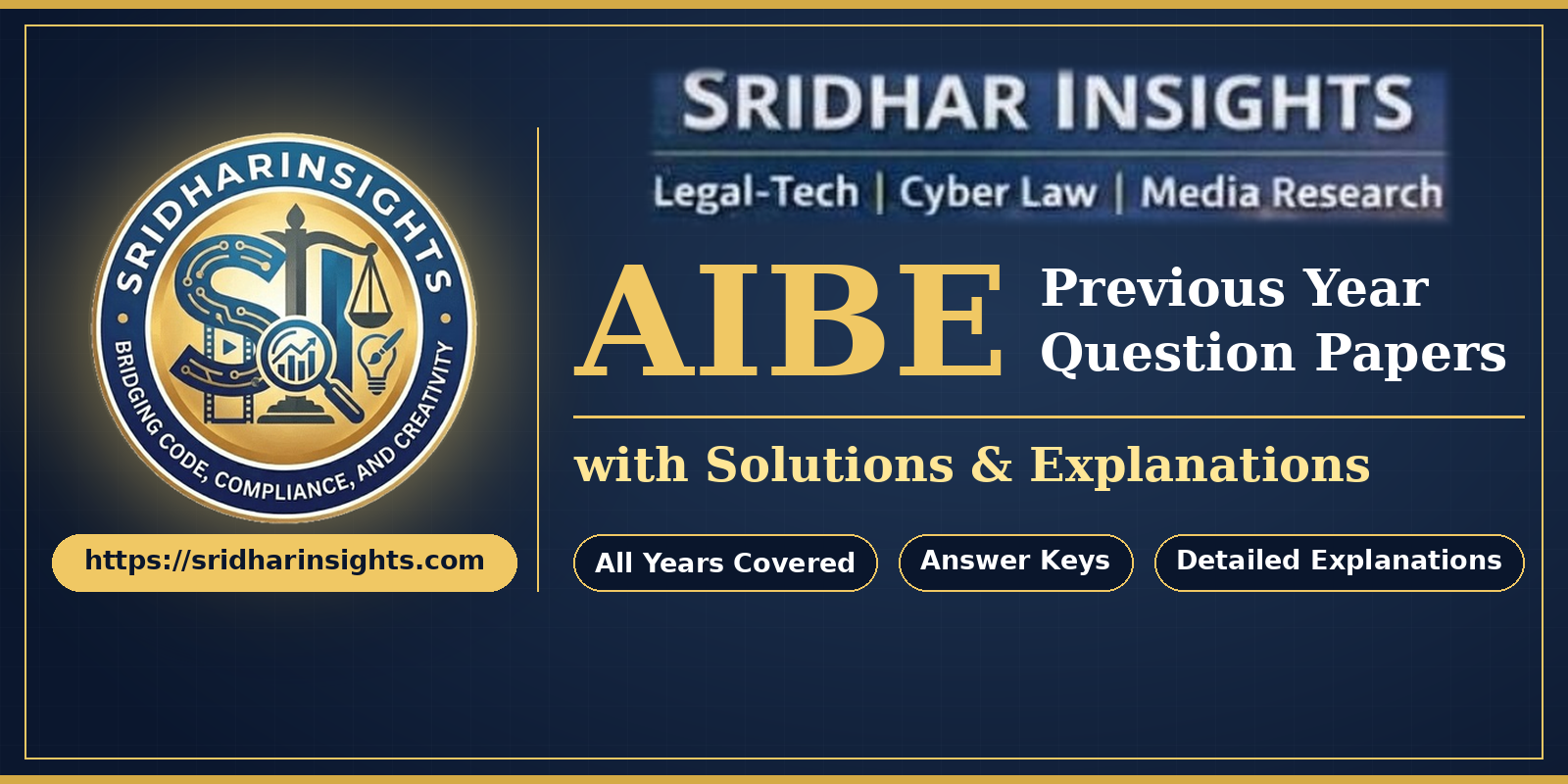 AIBE Previous year Question papers